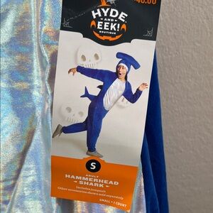 Hyde and Eek! Boutique Adult Hammerhead Shark Costume - Blue and White